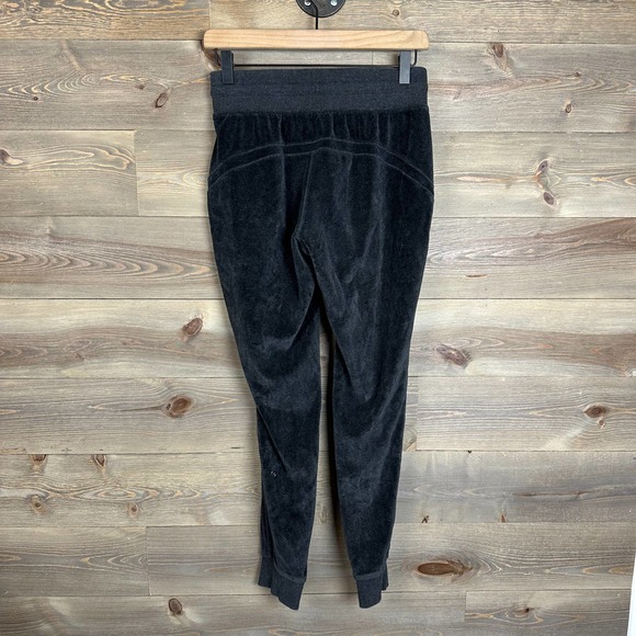 Lululemon Warm Down Jogger Velour Heathered Black - Picture 4 of 7